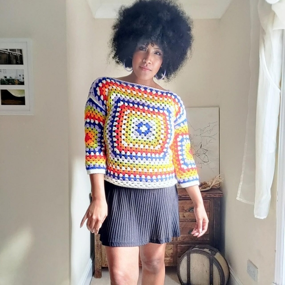 Handmade Crochet Jumper - Picture 4 of 4